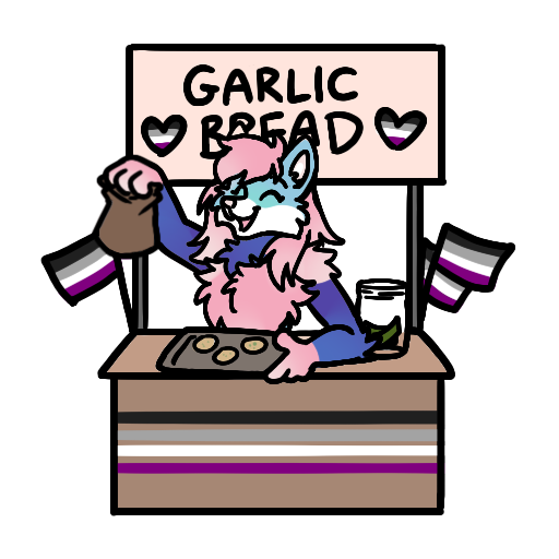 Garlic Bread pride flag!